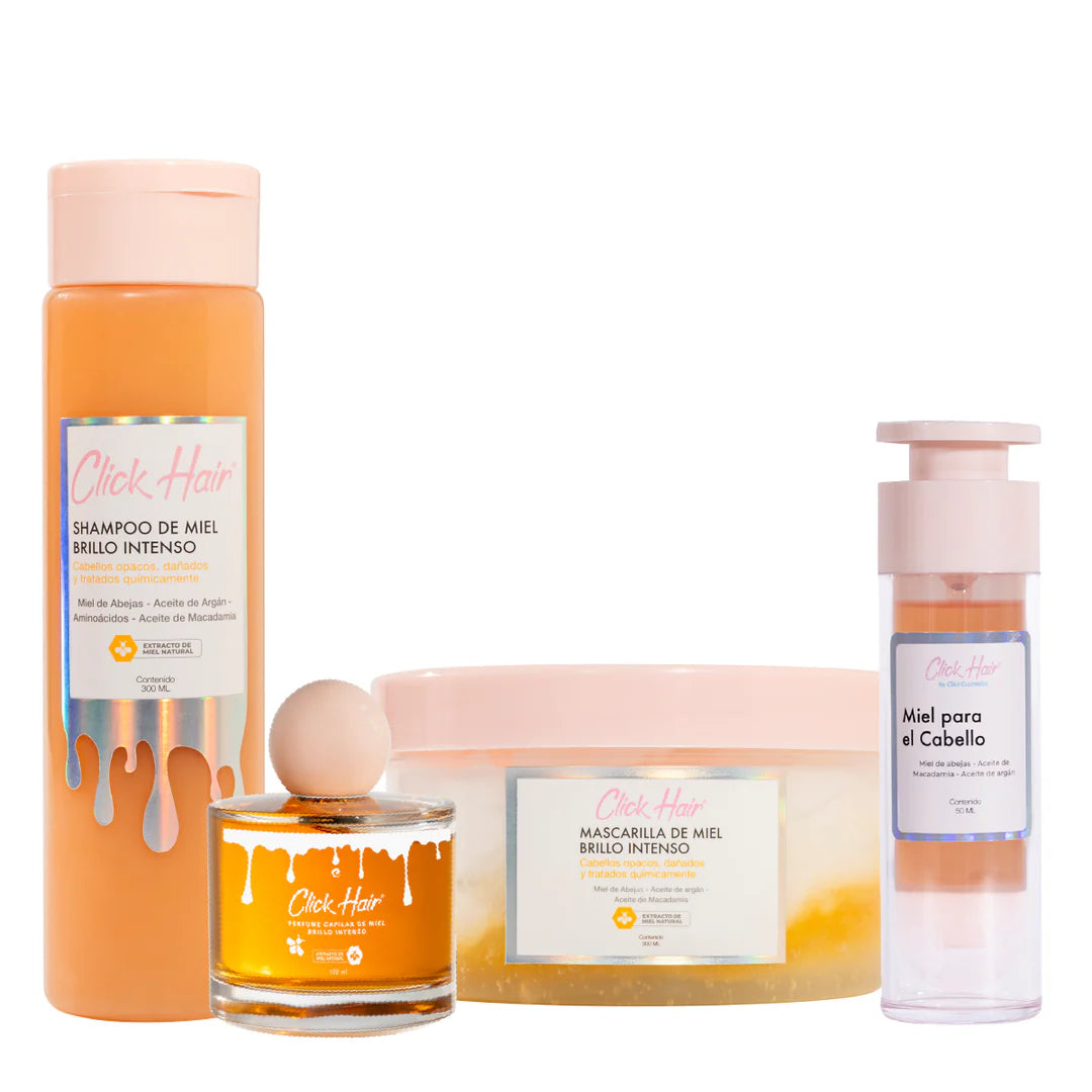 LÍNEA DE MIEL BRILLO INTENSO CLICK HAIR
