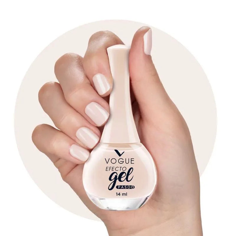 ESMALTE VOGUE EFECTO GEL (NATURAL)