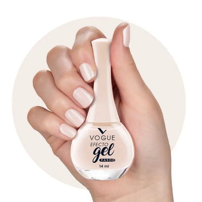ESMALTE VOGUE EFECTO GEL (NATURAL)