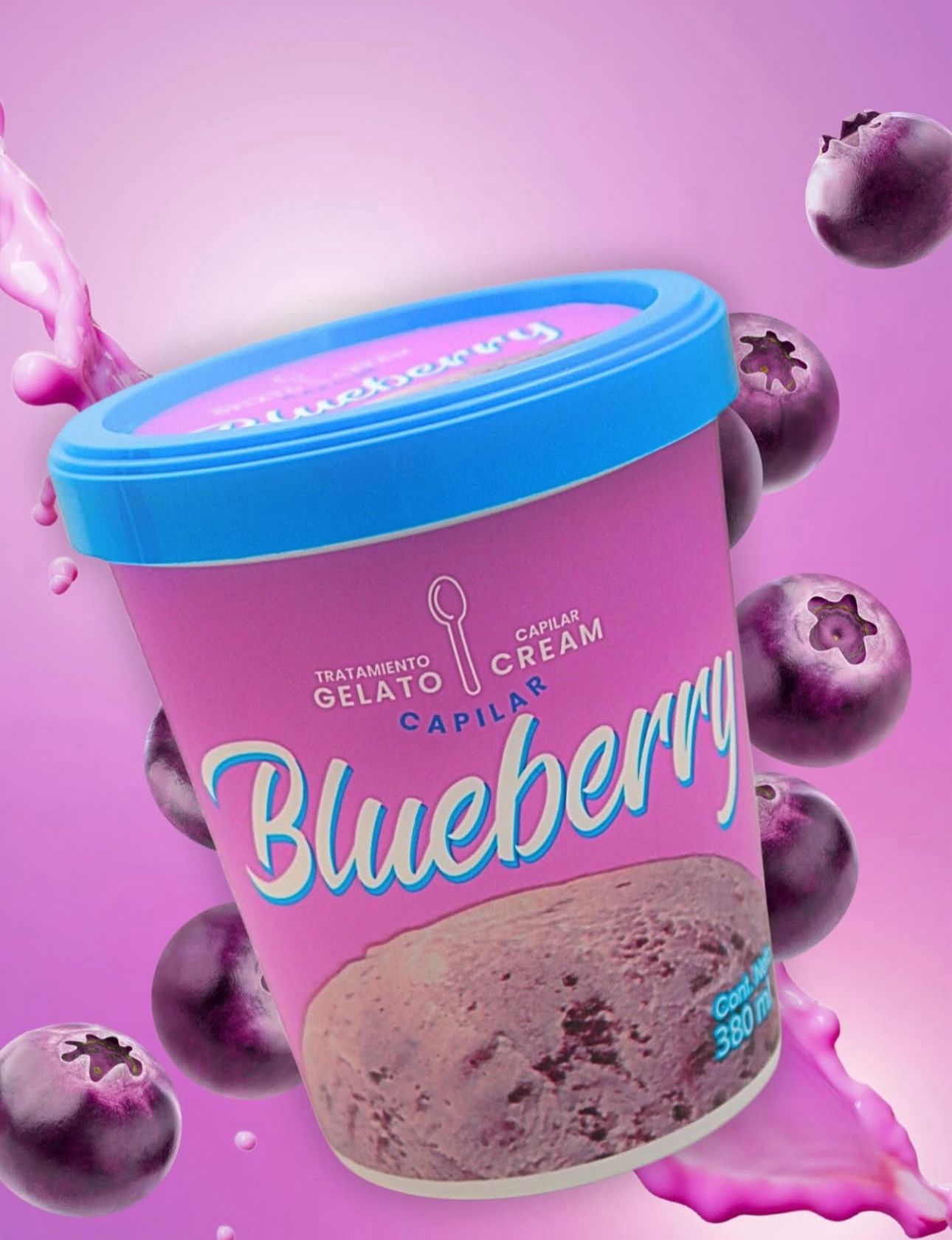 GELATO CAPILAR BLUEBERRY
