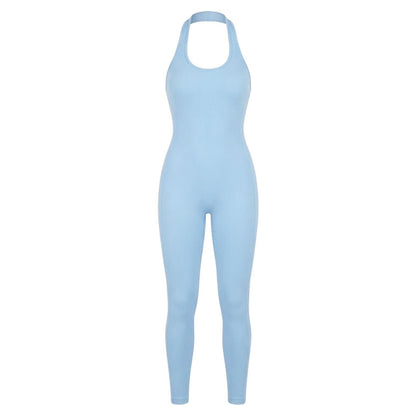 POWER BLUE JUMPSUIT