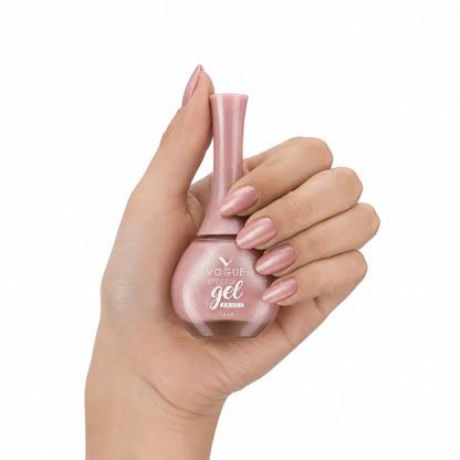 ESMALTE VOGUE EFECTO GEL (ROSE)