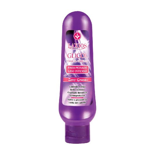 LAXIOS GLICOL PARA EL CABELLO, LISO INTENSO & BRILLO EXTREMO 125ML