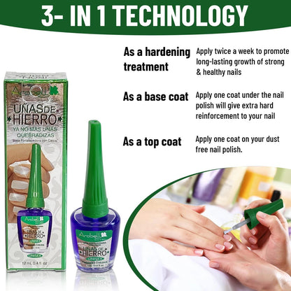 BASE UÑAS DE HIERRO AROBELL