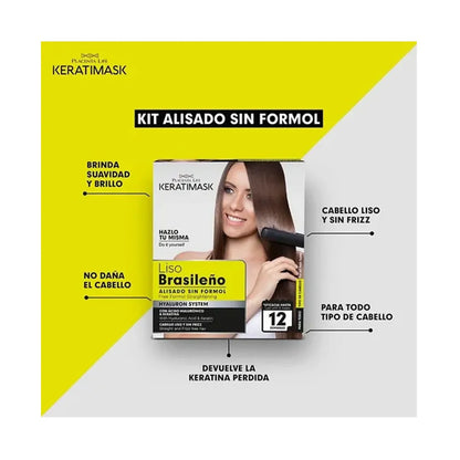 KIT LISO BRASILEÑO KERATIMASK