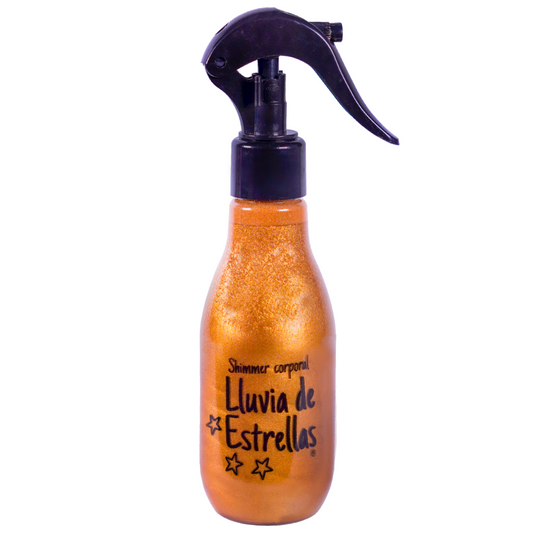 ILUMINADOR CORPORAL BRONCE LLUVIA DE ESTRELLAS