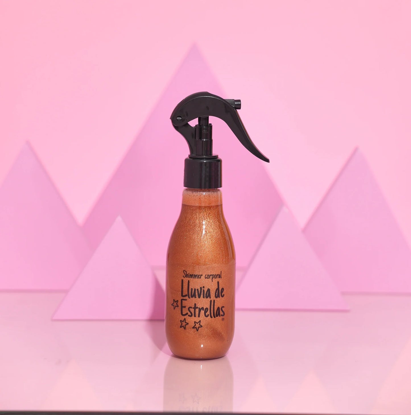 ILUMINADOR CORPORAL BRONCE LLUVIA DE ESTRELLAS