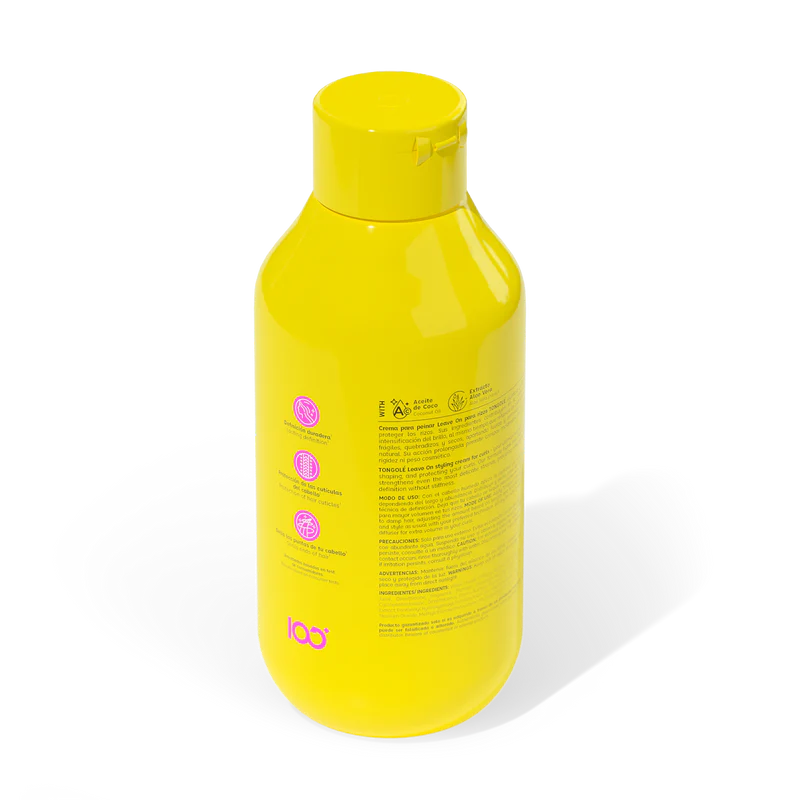 CREMA PARA PEINAR PARA RIZOS TONGOLE LEAVE ON (POCIÓN)