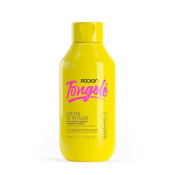 CREMA PARA PEINAR PARA RIZOS TONGOLE LEAVE ON (POCIÓN)