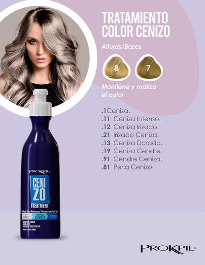 TRATAMIENTO DE MANTENIMIENTO DEL COLOR (CENIZO) PROKPIL