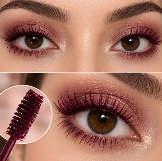 MAXI-VOLUMEN BORGOÑA MASCARA DE PESTAÑAS 4 EN 1 (PROSA)