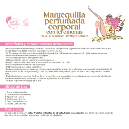 MANTEQUILLA CORPORAL CON FEROMONAS (RITUAL BOTANICO)