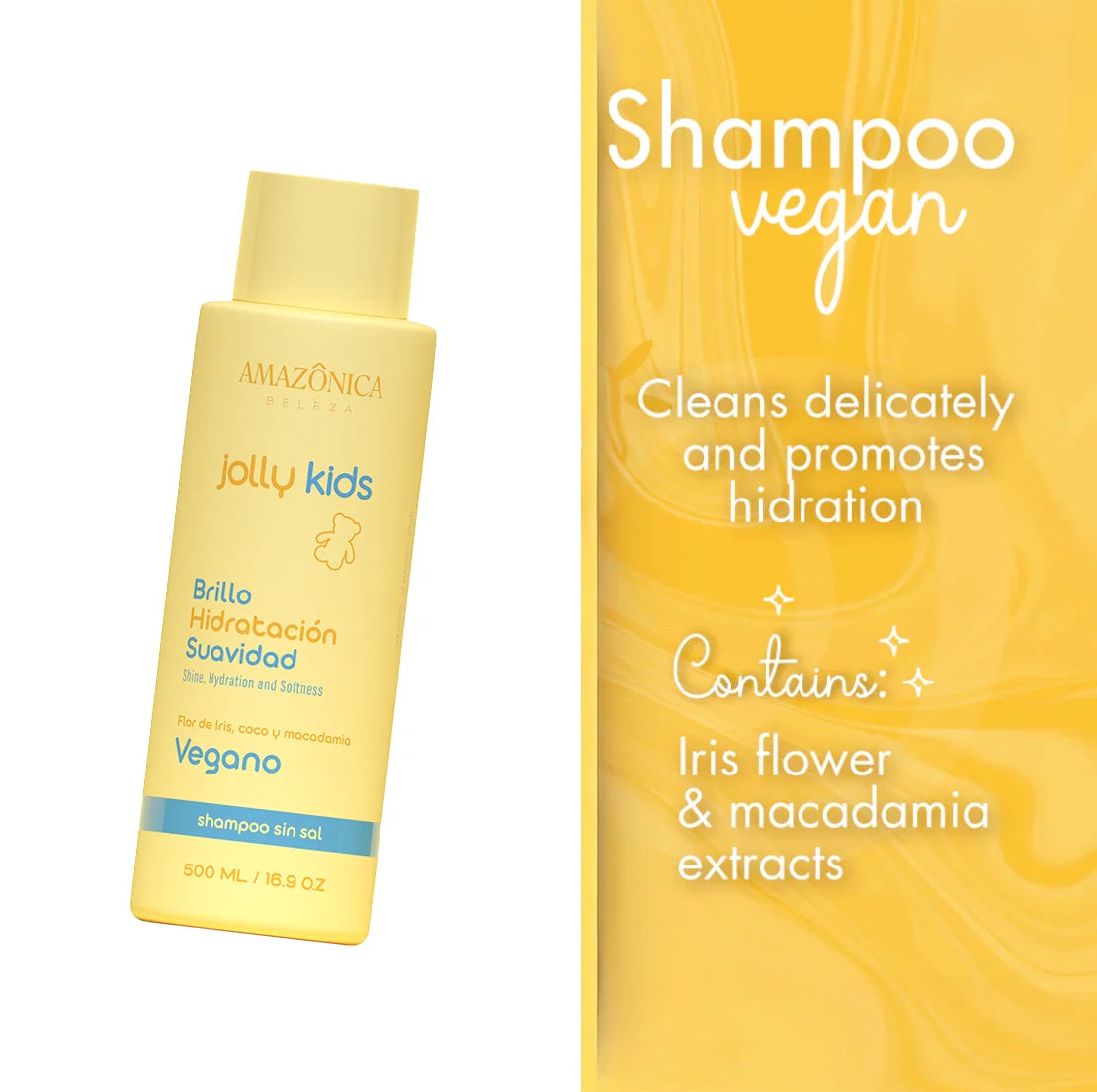 SHAMPOO VEGANO JOLLY KIDS  (AMAZONICA BELEZA)