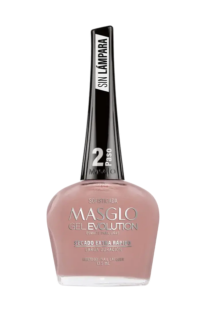 ESMALTES MASGLO GEL EVOLUTION (EFECTO GEL SIN LAMPARA)